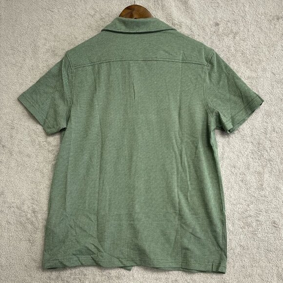 NEW Buffalo David Bitton Men's S Short Sleeve Button up Knit Shirt - Picture 3 of 10
